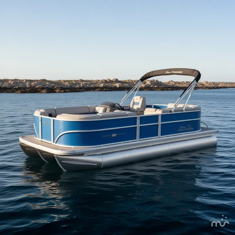 The Image of Sun Tracker Party Barge 20 DLX 2026 - 0