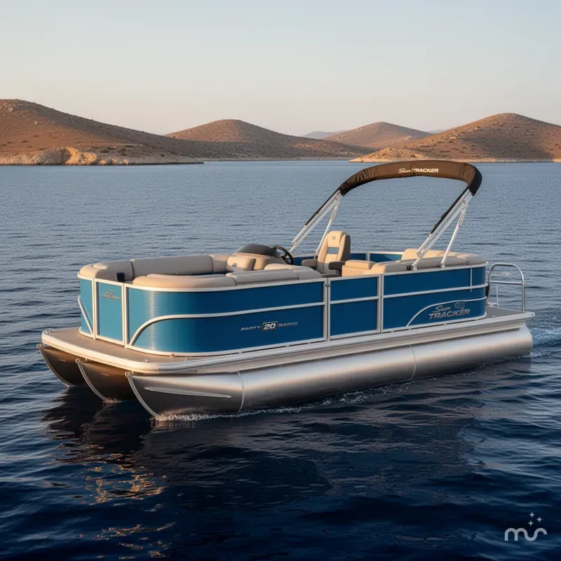The Image of Sun Tracker Party Barge 20 DLX 2026 - 0