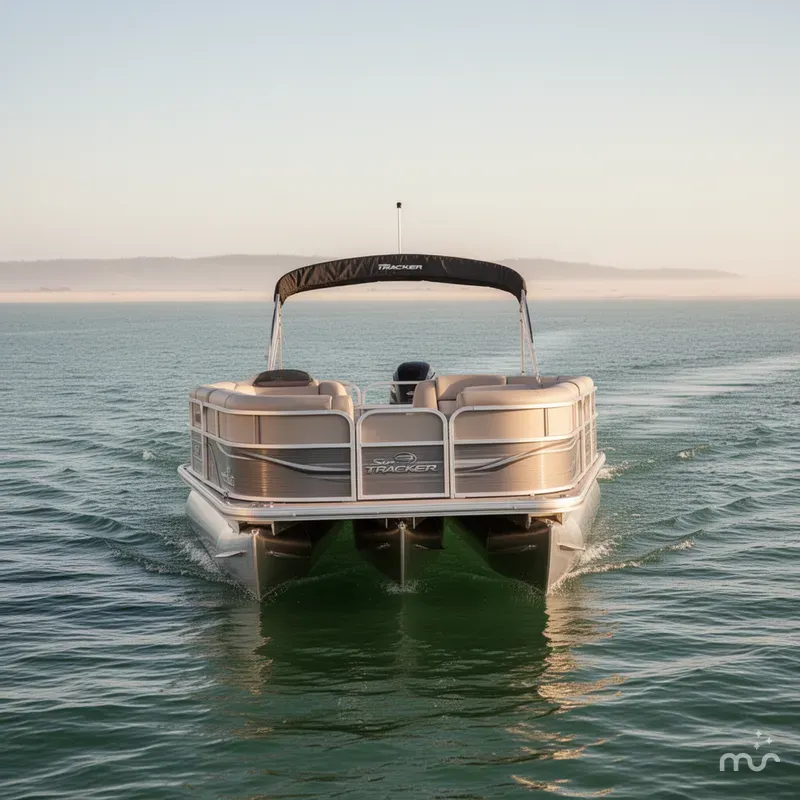 Slide: The Image of Sun Tracker Party Barge 20 DLX 2026 - 3