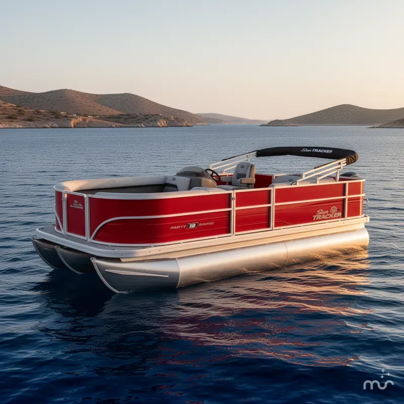 The Image of Sun Tracker Party Barge 18 DLX 2026 - 0