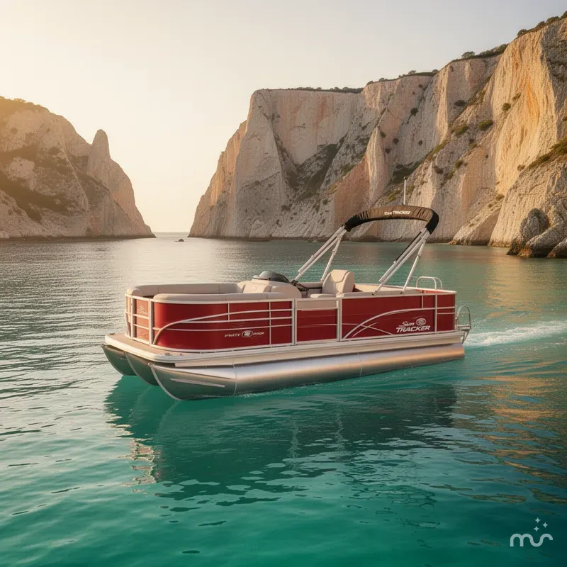The Image of Sun Tracker Party Barge 18 DLX 2026 - 0
