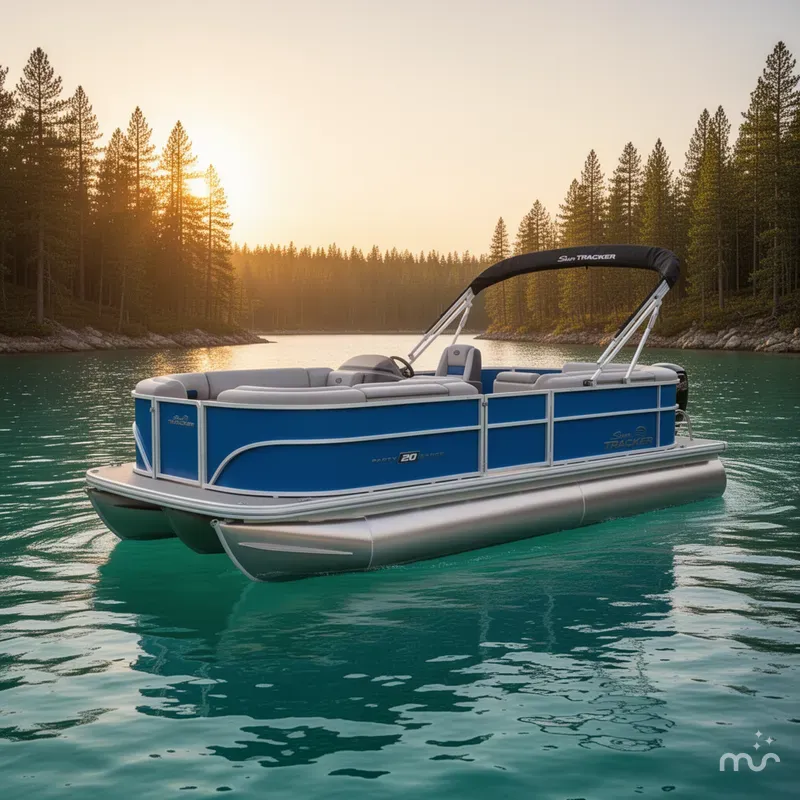 The Image of Sun Tracker Party Barge 20 DLX 2026 - 0