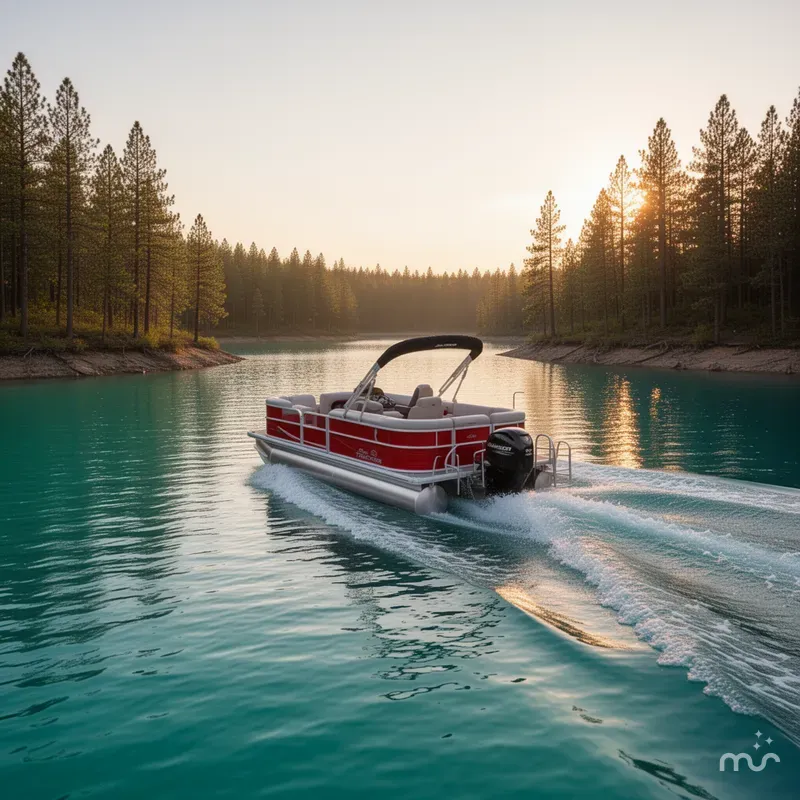Slide: The Image of Sun Tracker Party Barge 20 DLX 2026 - 4