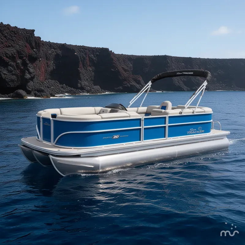 The Image of Sun Tracker Party Barge 20 DLX 2026 - 0