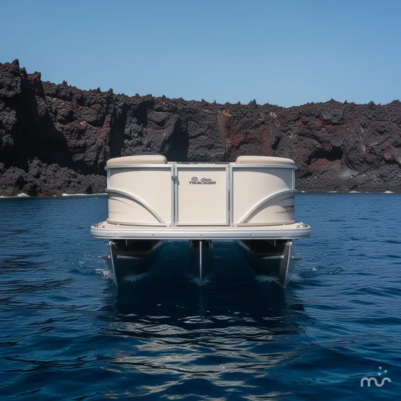 Slide: The Image of Sun Tracker Party Barge 20 DLX 2026 - 1