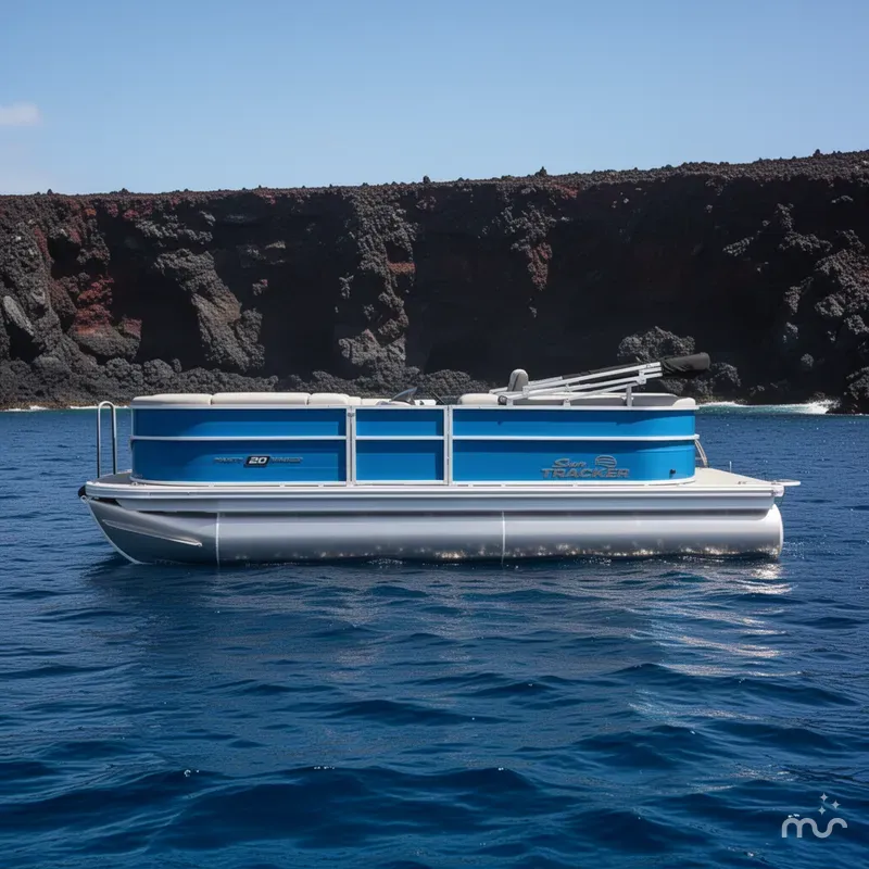 Slide: The Image of Sun Tracker Party Barge 20 DLX 2026 - 2