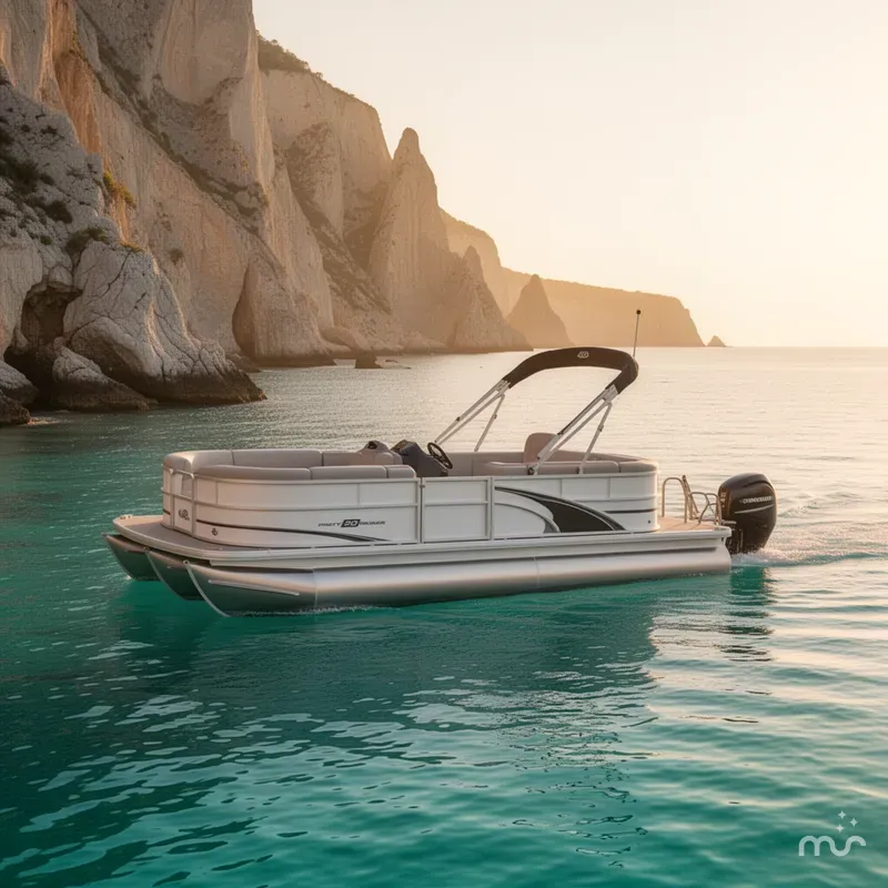 The Image of Sun Tracker Party Barge 20 DLX 2026 - 0