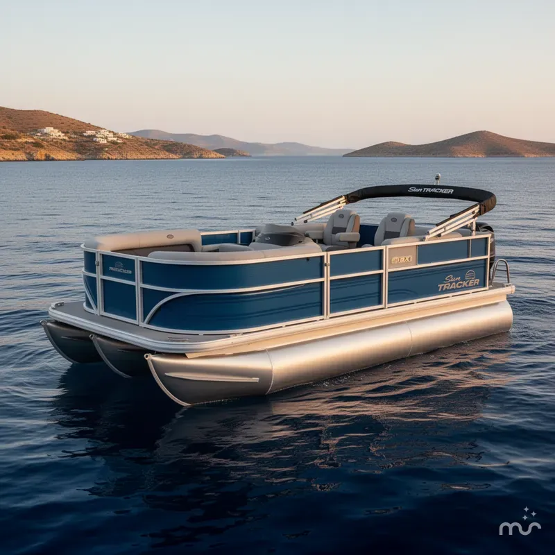 The Image of Sun Tracker Party Barge 16 DLX 2026 - 0