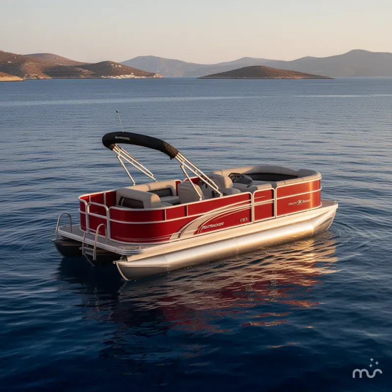 The Image of Sun Tracker Party Barge 18 DLX 2026 - 0