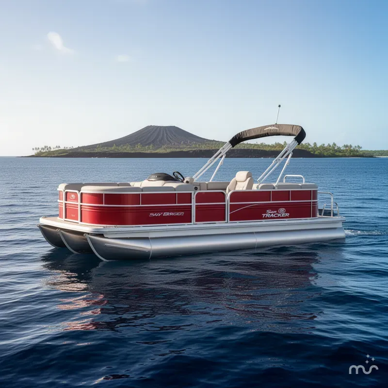 The Image of Sun Tracker Party Barge 22 DLX 2026 - 0