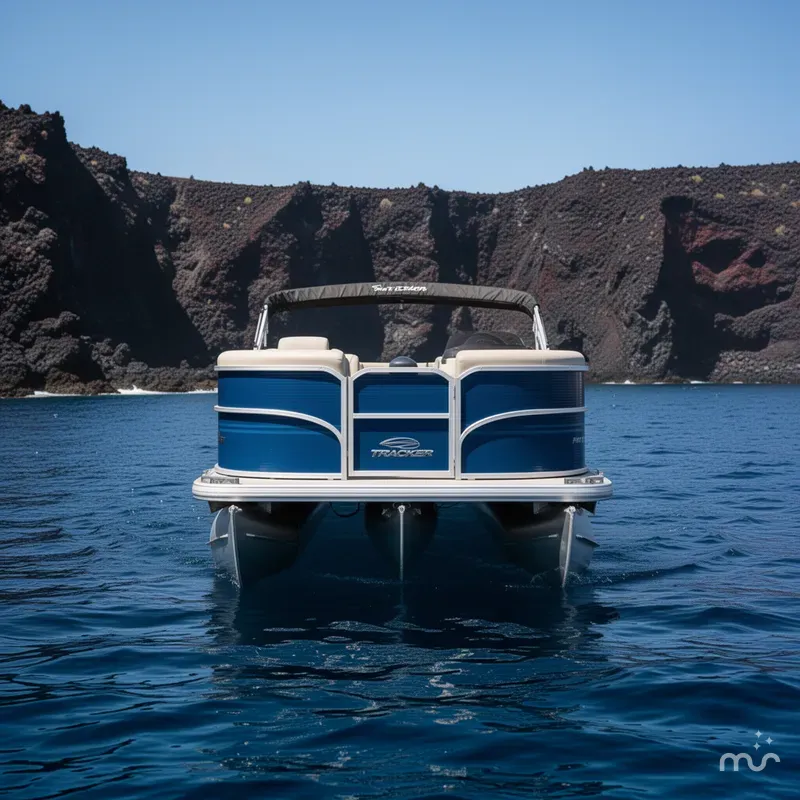 Slide: The Image of Sun Tracker Party Barge 16 DLX 2026 - 3