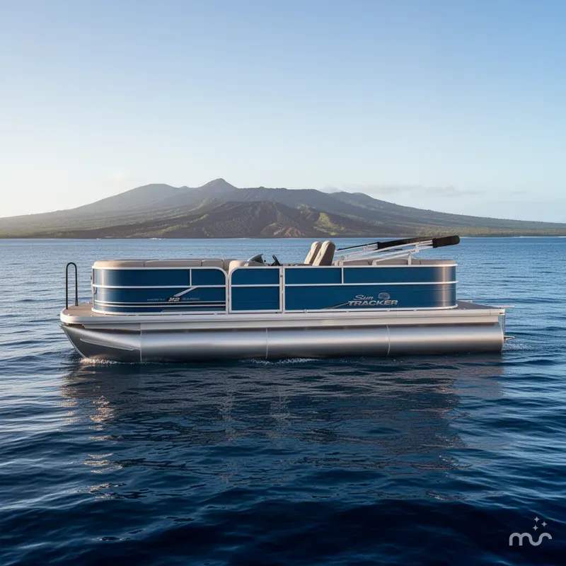 Slide: The Image of Sun Tracker Party Barge 22 XP3 2026 - 2