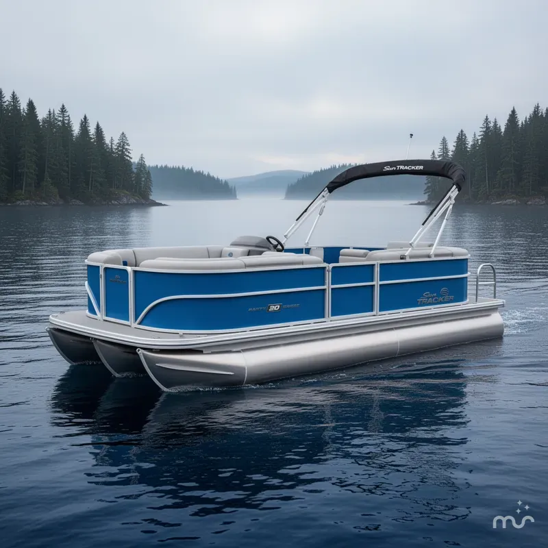 The Image of Sun Tracker Party Barge 20 DLX 2026 - 0
