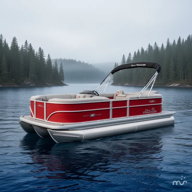 The Image of Sun Tracker Party Barge 20 DLX 2026 - 0