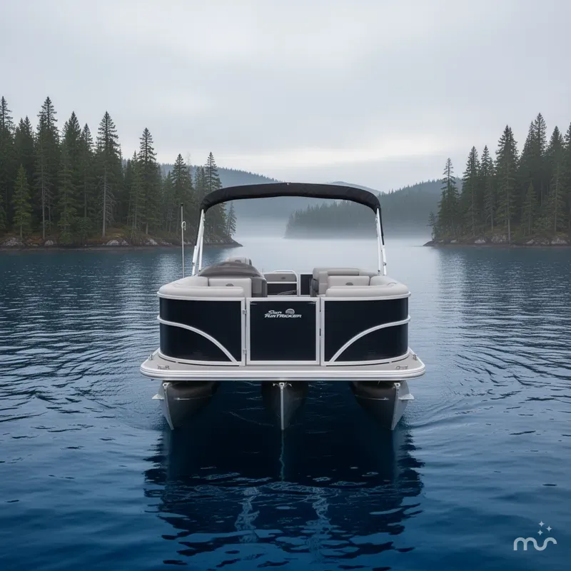 Slide: The Image of Sun Tracker Party Barge 20 DLX 2026 - 3