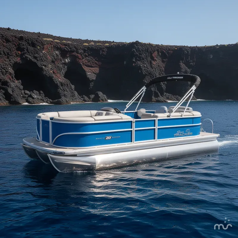 The Image of Sun Tracker Party Barge 20 DLX 2026 - 0