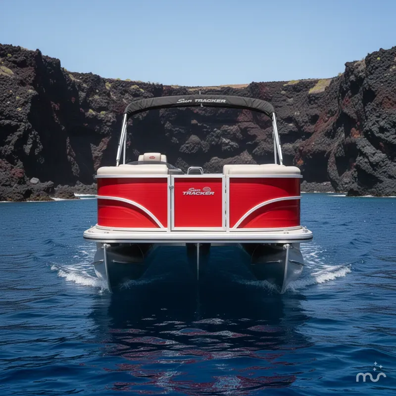 Slide: The Image of Sun Tracker Party Barge 20 DLX 2026 - 1