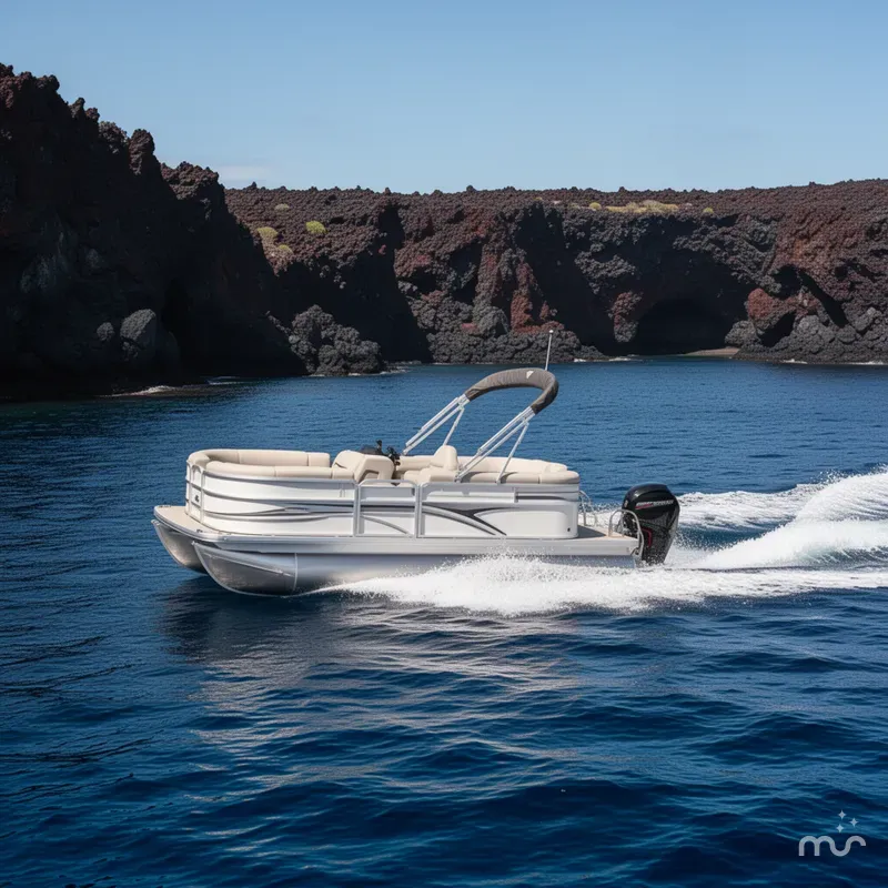 Slide: The Image of Sun Tracker Party Barge 20 DLX 2026 - 4