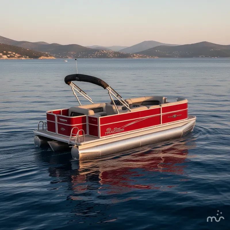 The Image of Sun Tracker Party Barge 18 DLX 2026 - 0