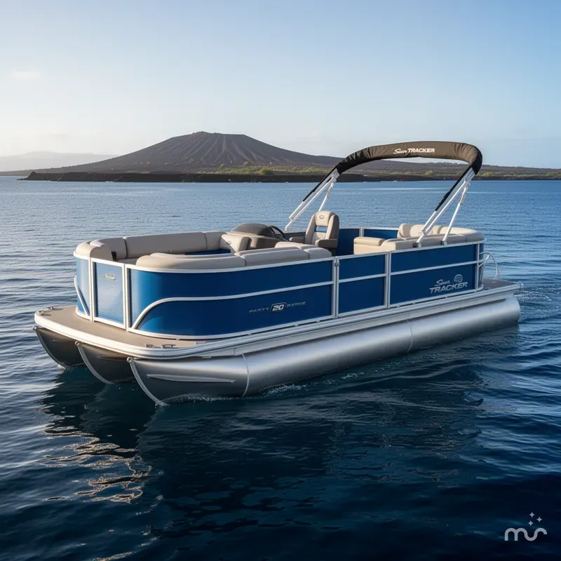 The Image of Sun Tracker Party Barge 20 DLX 2026 - 0