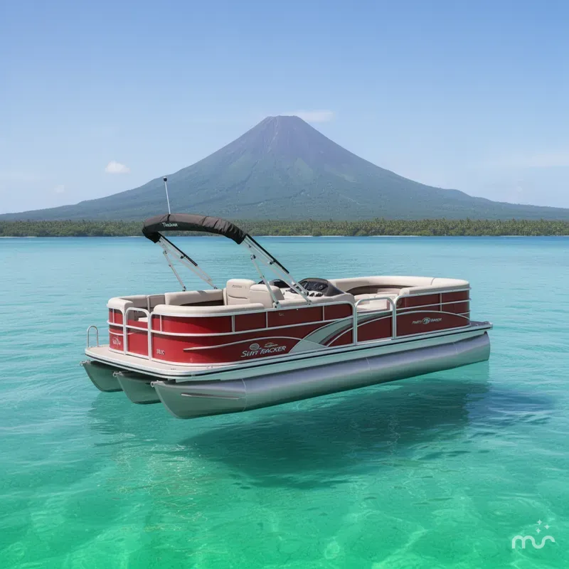 The Image of Sun Tracker Party Barge 18 DLX 2026 - 0