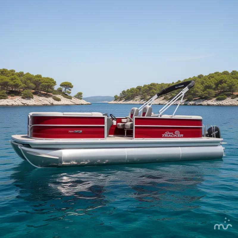Slide: The Image of Sun Tracker Party Barge 22 XP3 2026 - 2