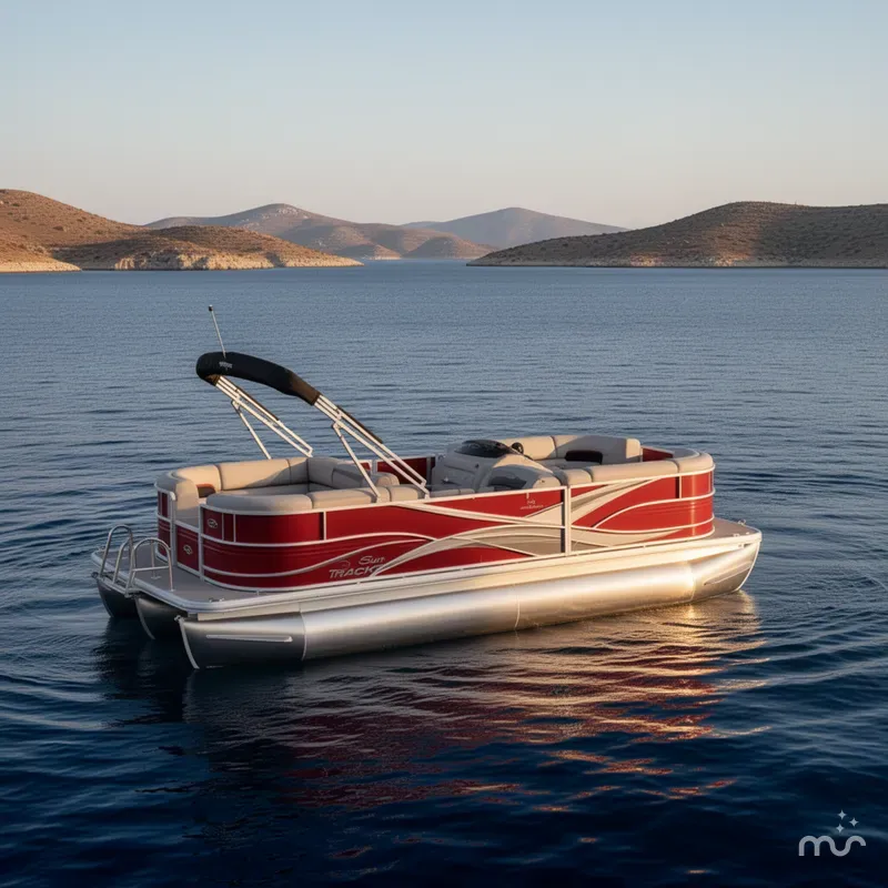 The Image of Sun Tracker Party Barge 22 DLX 2026 - 0
