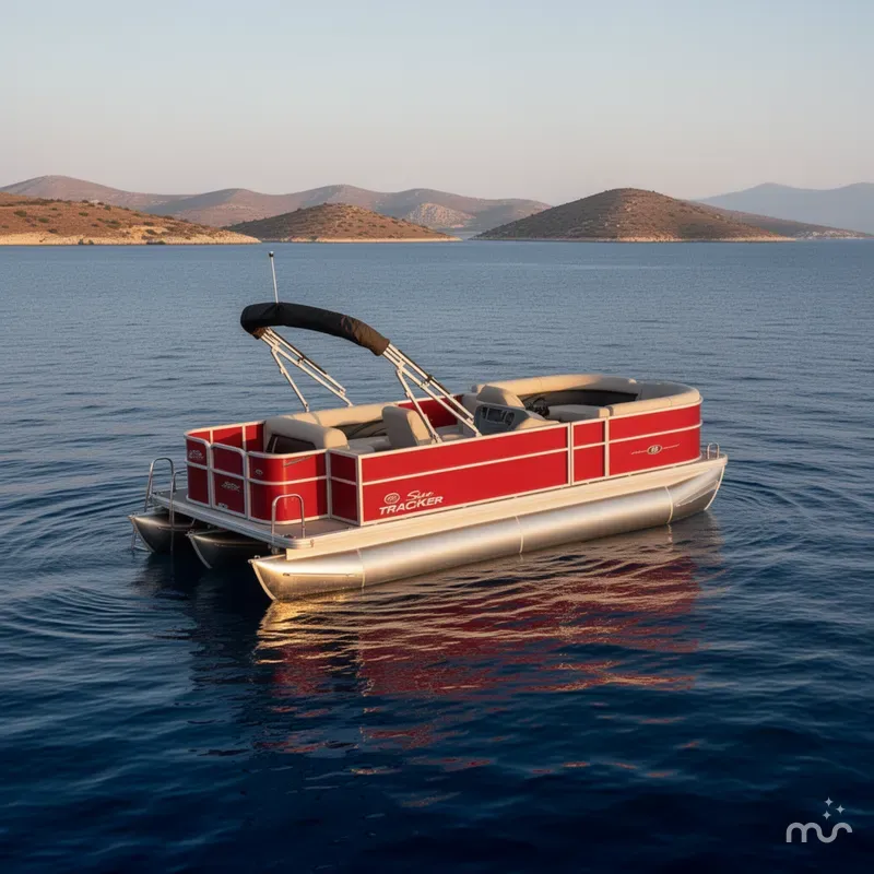 The Image of Sun Tracker Party Barge 18 DLX 2026 - 0
