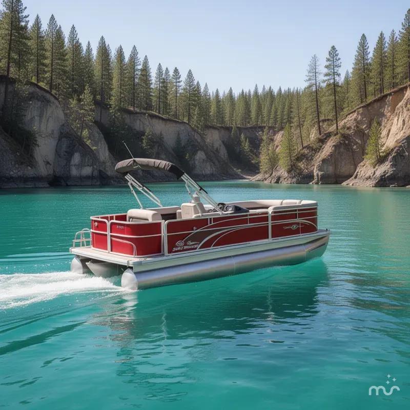 The Image of Sun Tracker Party Barge 18 DLX 2026 - 0