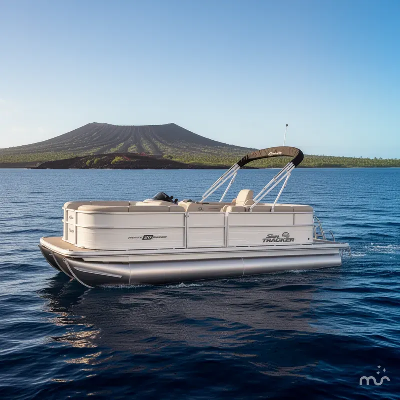 The Image of Sun Tracker Party Barge 20 DLX 2026 - 0