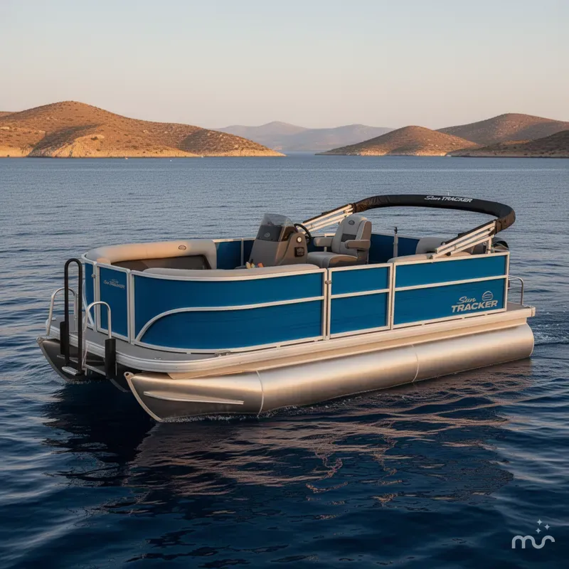 The Image of Sun Tracker Party Barge 16 DLX 2026 - 0