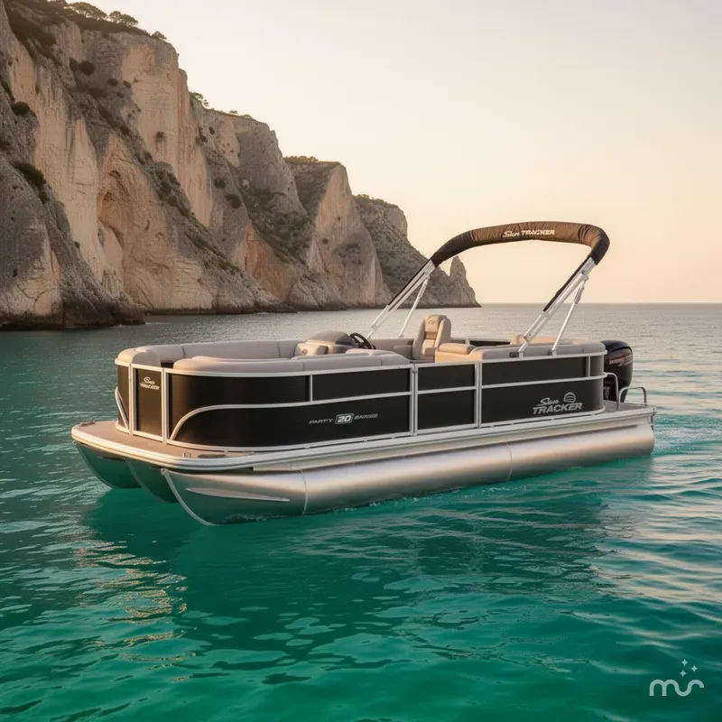 The Image of Sun Tracker Party Barge 20 DLX 2026 - 0