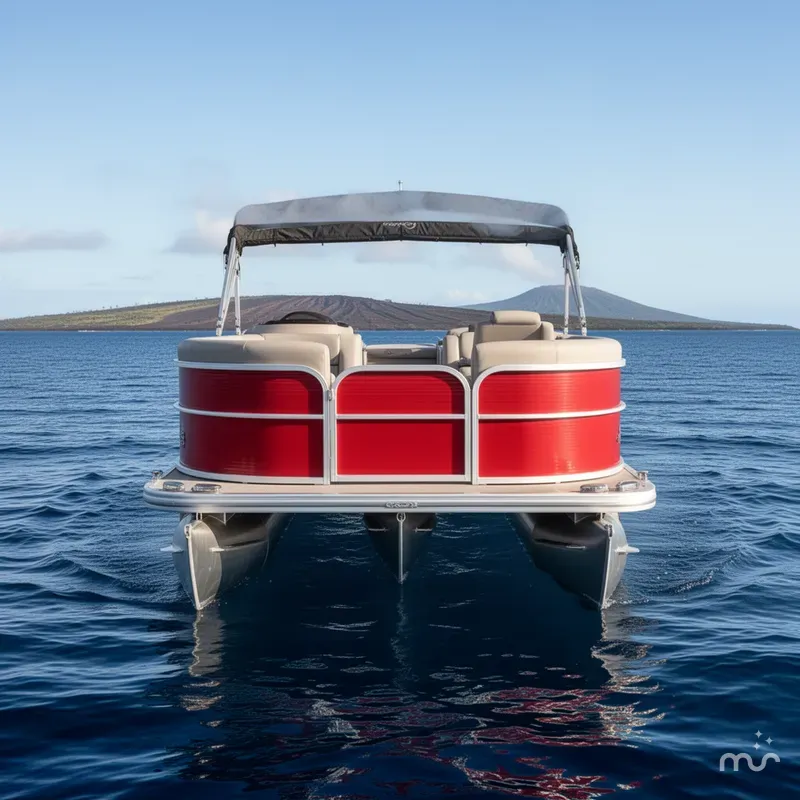 Slide: The Image of Sun Tracker Party Barge 16 DLX 2026 - 3