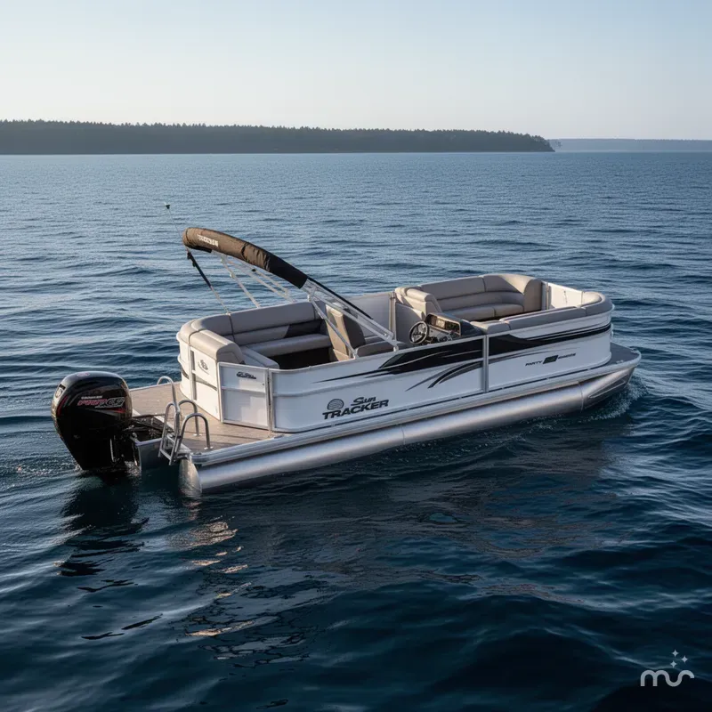 The Image of Sun Tracker Party Barge 20 DLX 2026 - 0