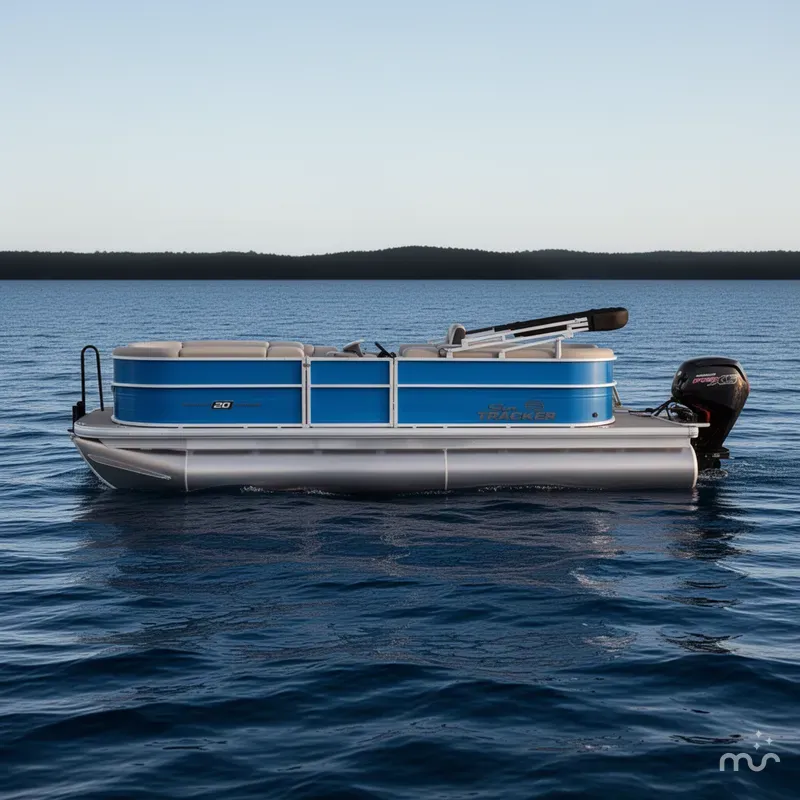 Slide: The Image of Sun Tracker Party Barge 20 DLX 2026 - 2