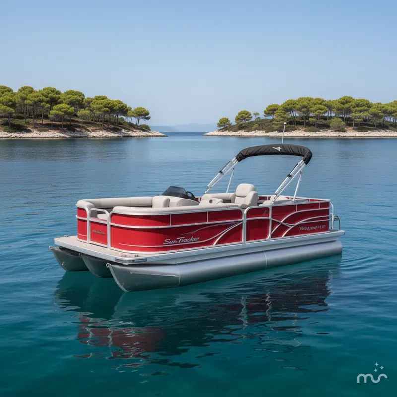The Image of Sun Tracker Party Barge 18 DLX 2026 - 0