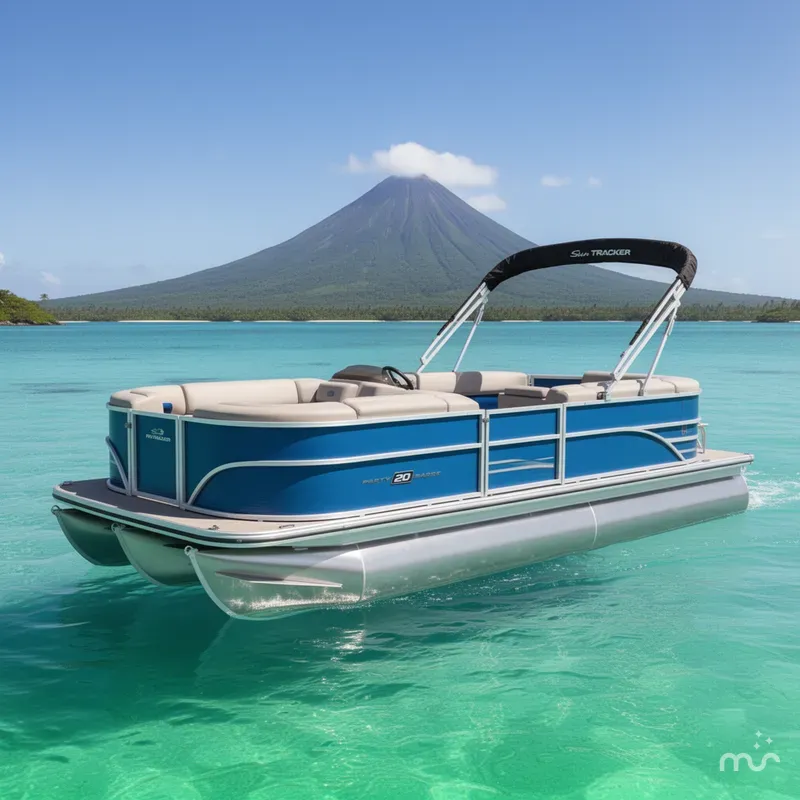 The Image of Sun Tracker Party Barge 20 DLX 2026 - 0