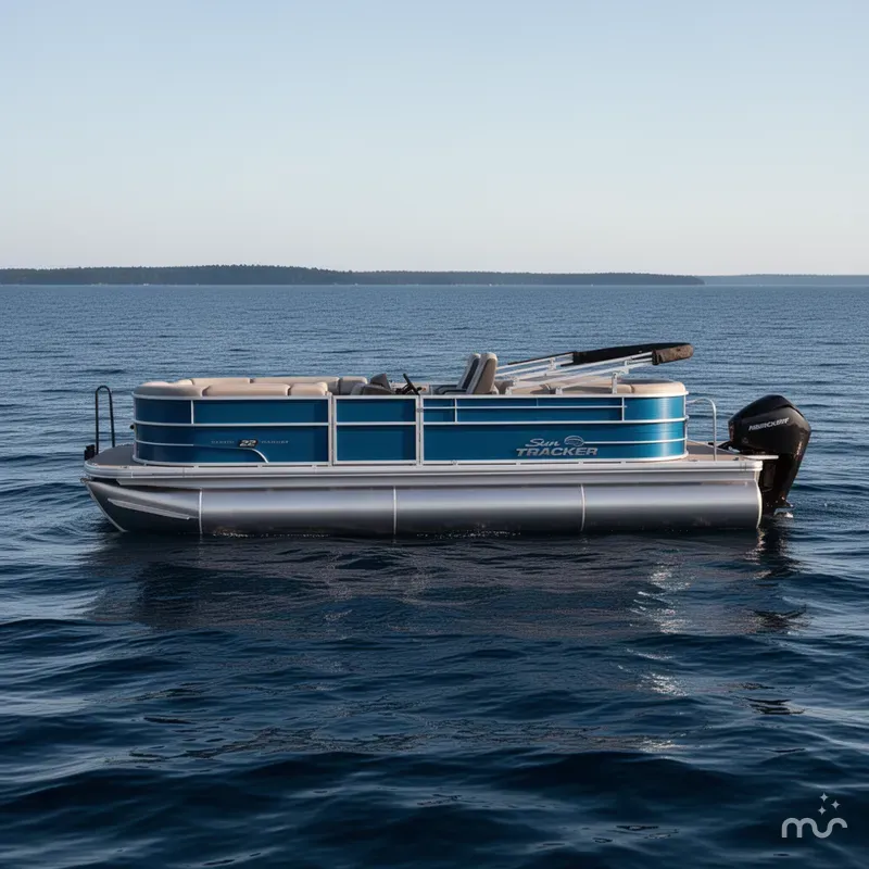 Slide: The Image of Sun Tracker Party Barge 22 XP3 2026 - 1
