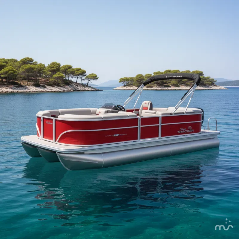 The Image of Sun Tracker Party Barge 20 DLX 2026 - 0