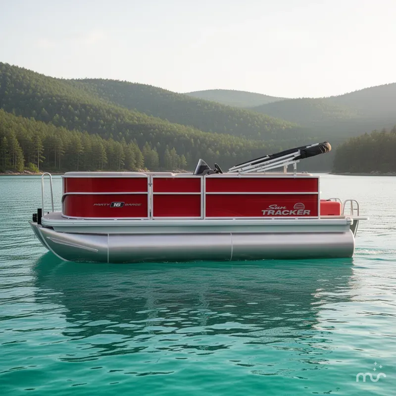 The Image of Sun Tracker Party Barge 16 DLX 2026 - 0