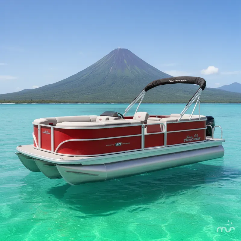 The Image of Sun Tracker Party Barge 20 DLX 2026 - 0