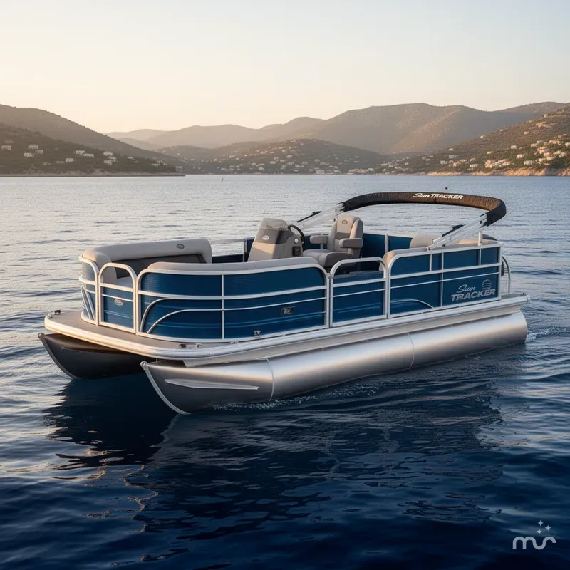 The Image of Sun Tracker Party Barge 16 DLX 2026 - 0