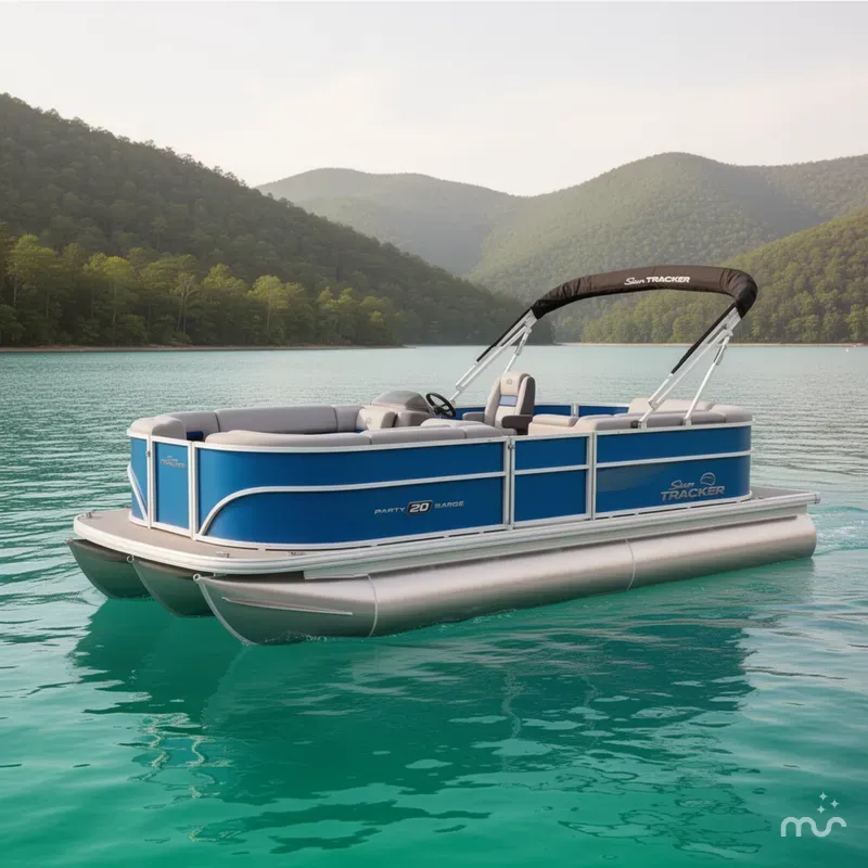 The Image of Sun Tracker Party Barge 20 DLX 2026 - 0
