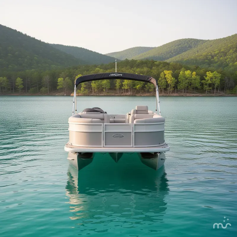 Slide: The Image of Sun Tracker Party Barge 20 DLX 2026 - 3