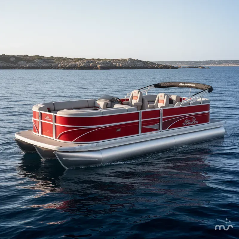 The Image of Sun Tracker Party Barge 22 DLX 2026 - 0