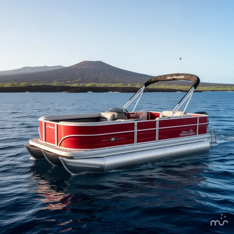 The Image of Sun Tracker Party Barge 18 DLX 2026 - 0