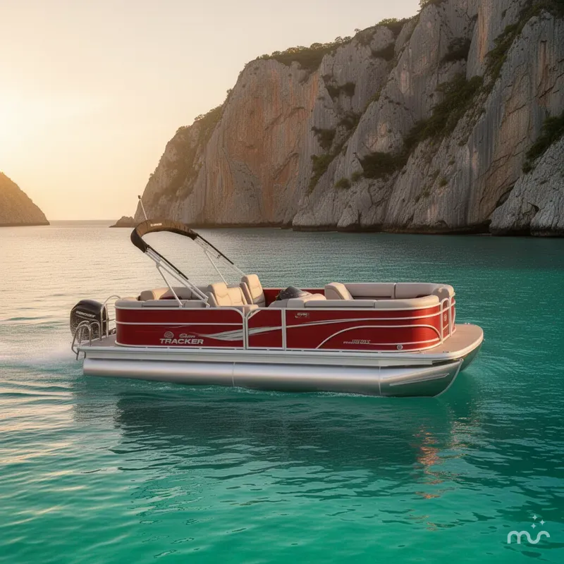 The Image of Sun Tracker Party Barge 22 DLX 2026 - 0