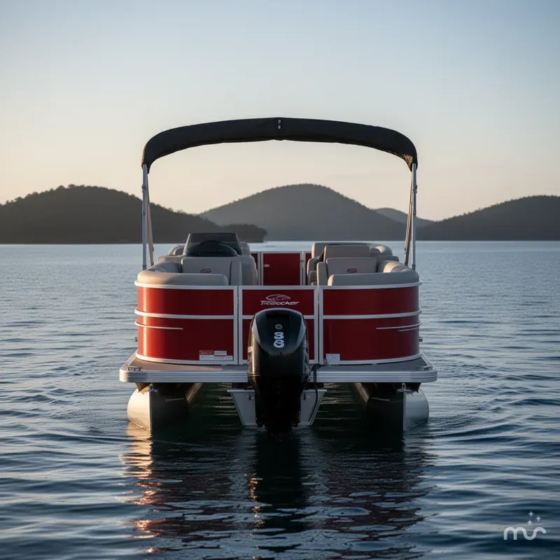 Slide: The Image of Sun Tracker Party Barge 22 DLX 2026 - 2