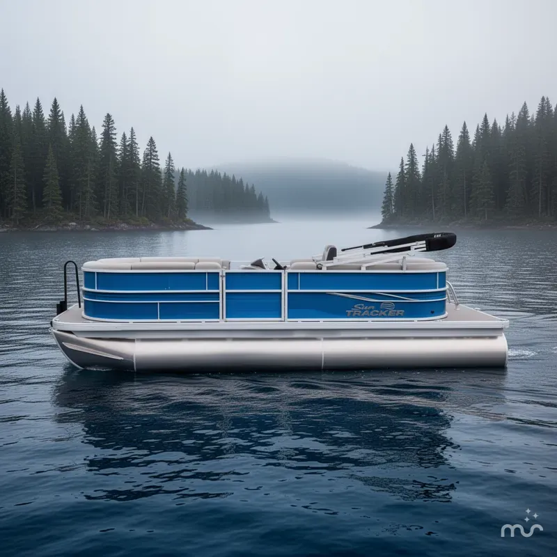 Slide: The Image of Sun Tracker Party Barge 20 DLX 2026 - 2