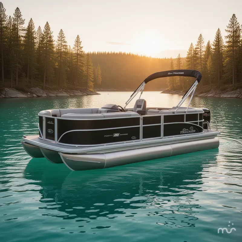 The Image of Sun Tracker Party Barge 20 DLX 2026 - 0